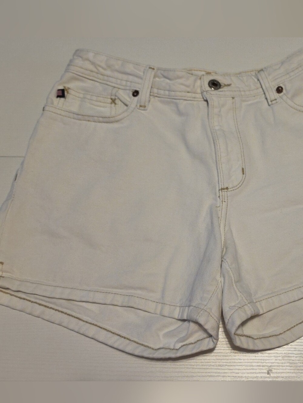 Polo by Ralph Lauren White Denim Shorts